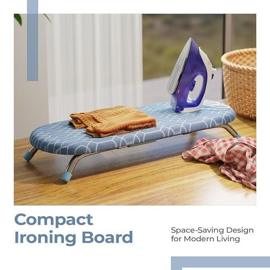 Compact Table Top Ironing Board – Foldable, Heat-Resistant, Portable