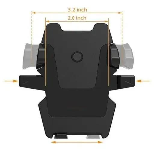 Car Mobile Holder for Dashboard – Black