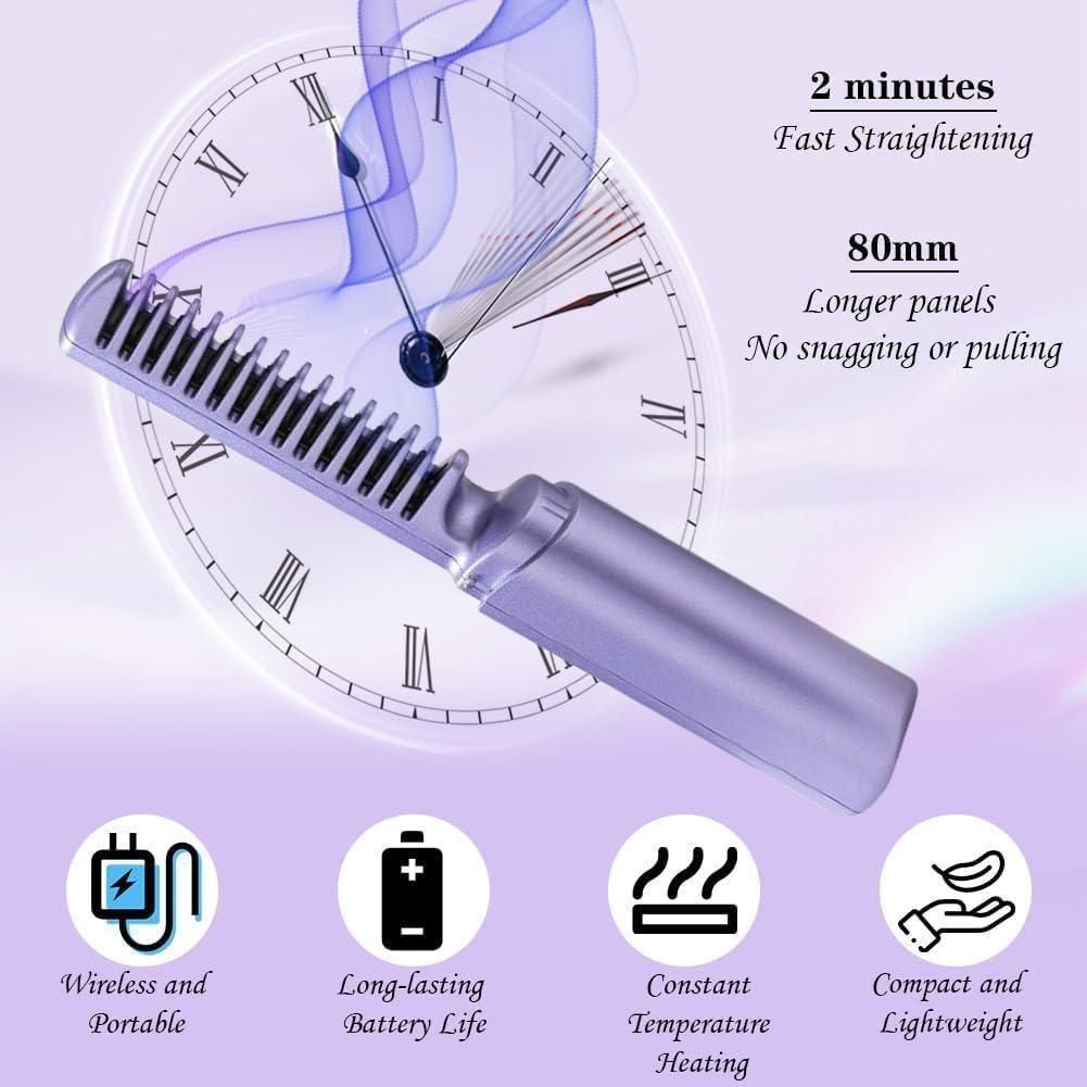 Meneflix SmoothGlide Cordless Styling Comb
