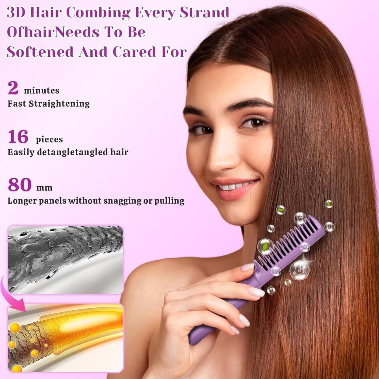 Meneflix SmoothGlide Cordless Styling Comb
