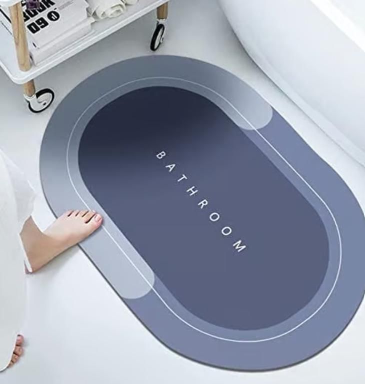 Water Absorbing Anti-Slip Floor Mat (40 × 60 cm) Pack of 2, 4 and 6 – Super Absorbent & Quick Dry