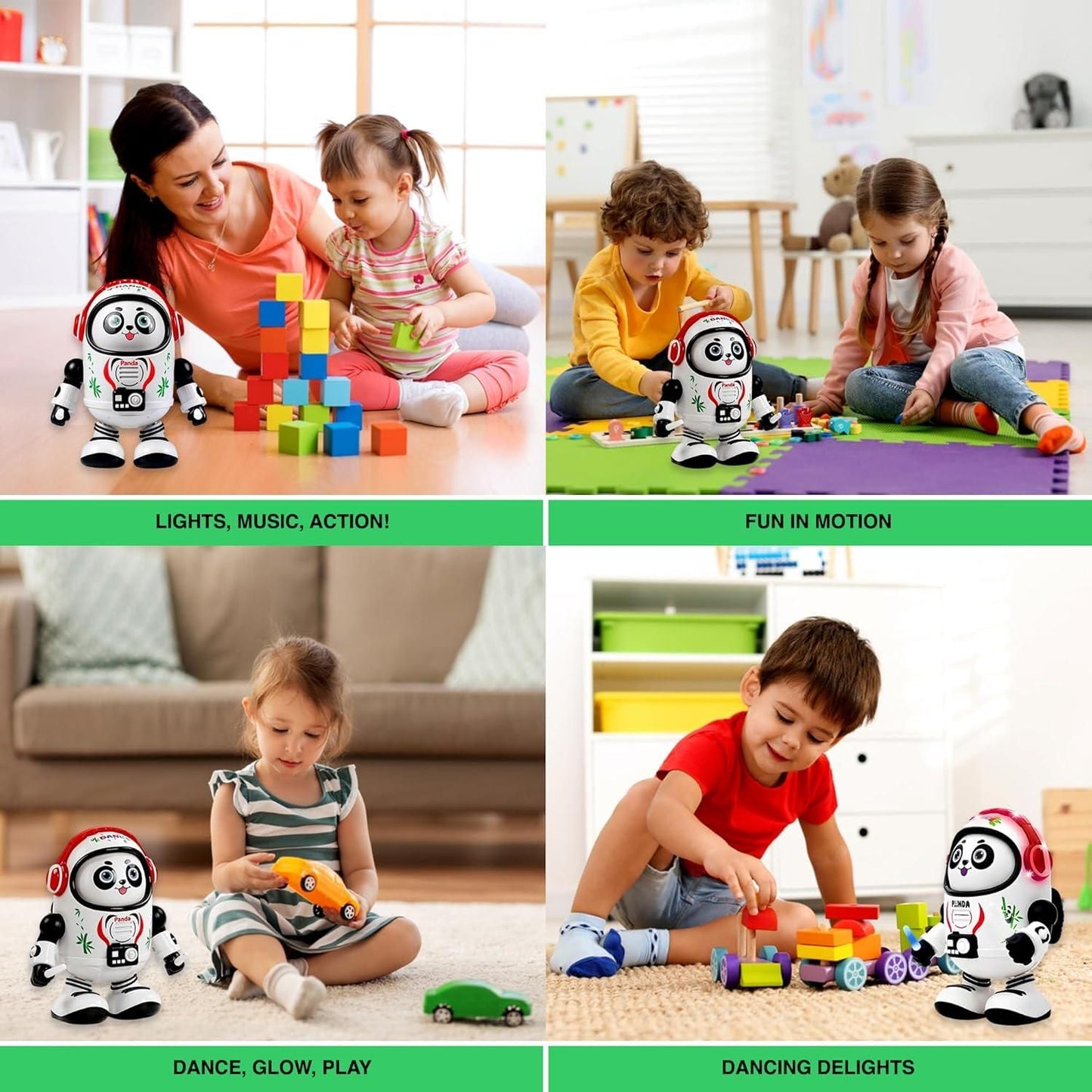 ⭐ Dancing Light Panda Toy – Interactive Music & Movement Fun for Kids!
