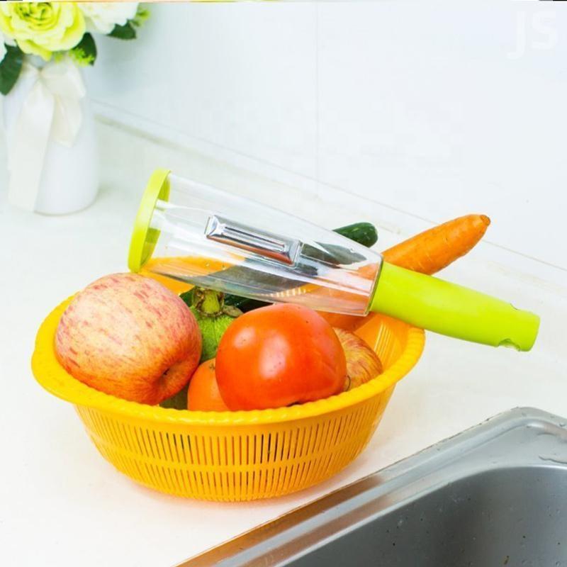 Multifunction Kitchen Vegetable & Fruit Peeler with Storage Container