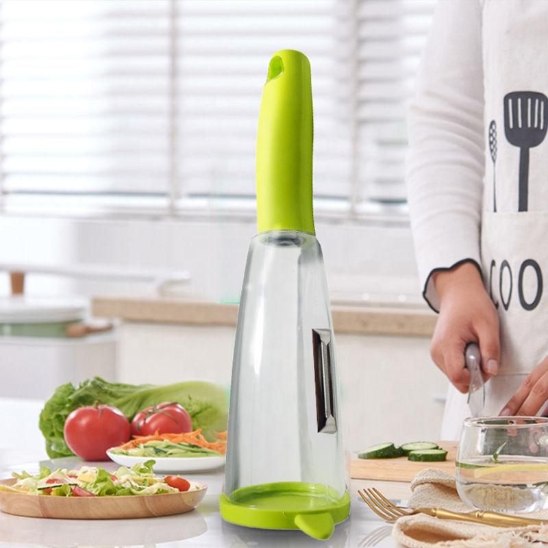 Multifunction Kitchen Vegetable & Fruit Peeler with Storage Container