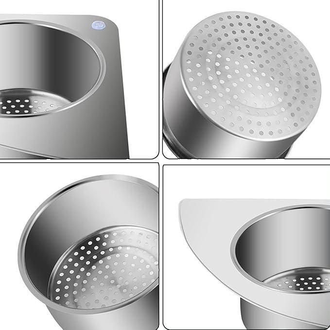 Stainless Steel Swan Drain Basket Sink Strainer – Kitchen Sink Waste Filter