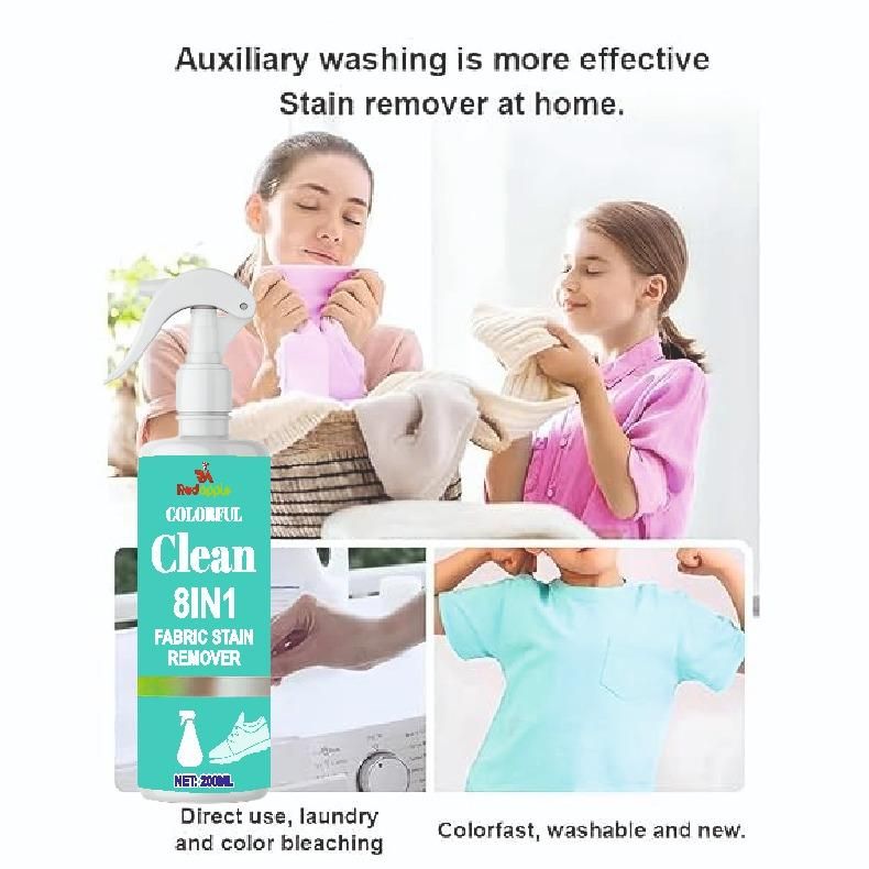 Plant-Based Fabric Stain Remover & Laundry Liquid – Twin Pack (400ml × 2)