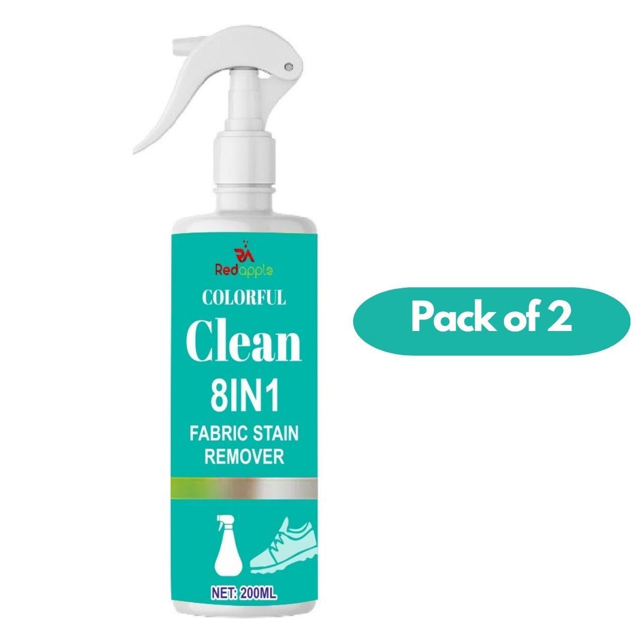Plant-Based Fabric Stain Remover & Laundry Liquid – Twin Pack (400ml × 2)