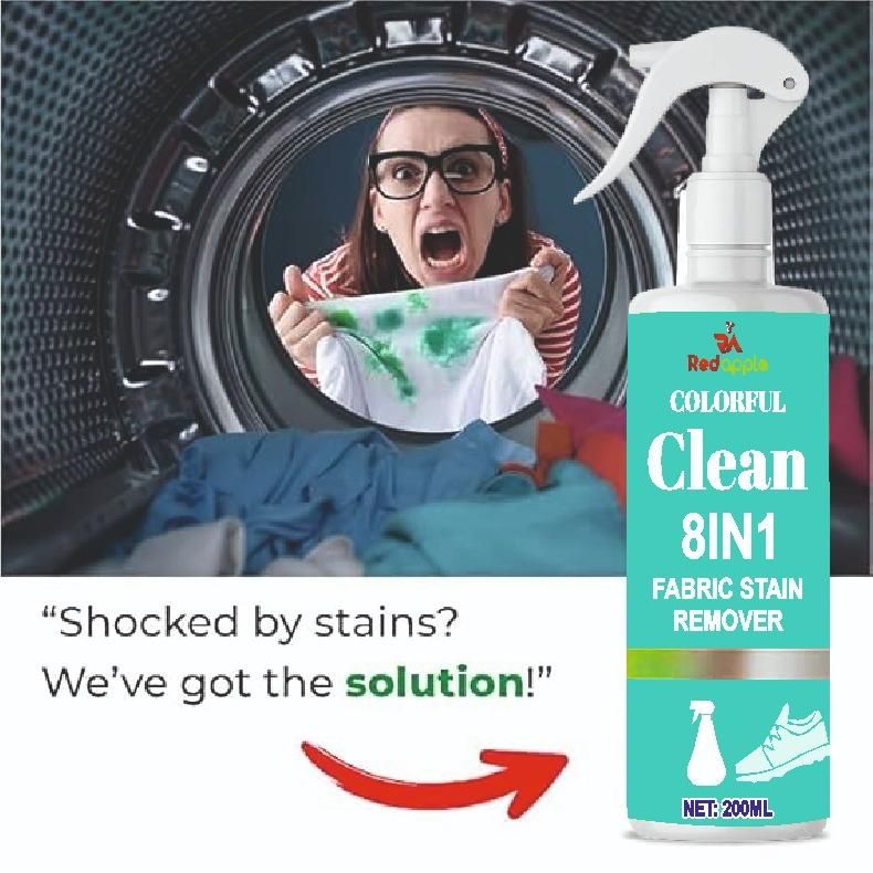 Plant-Based Fabric Stain Remover & Laundry Liquid – Twin Pack (400ml × 2)