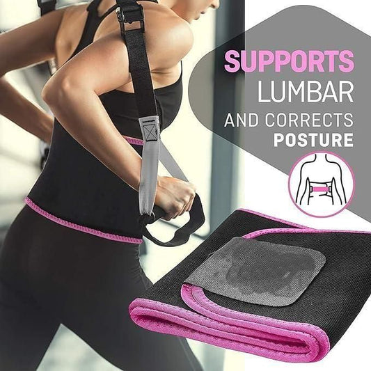 Adjustable Waist Trimmer Belt – Sweat, Support & Slim Fit