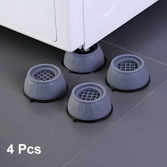 Anti-Vibration Pads for Washing Machine & Dryer – Shock-Proof Feet (Pack of 4)