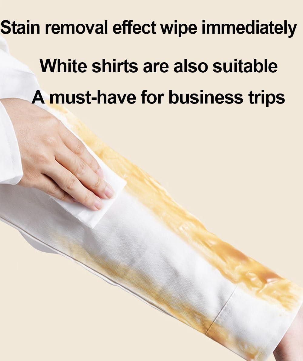 Stain Removal Wet Wipes – Multi-Purpose Fabric & Leather Cleaner (Pack of 1)