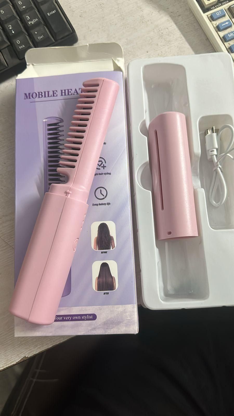 Meneflix SmoothGlide Cordless Styling Comb