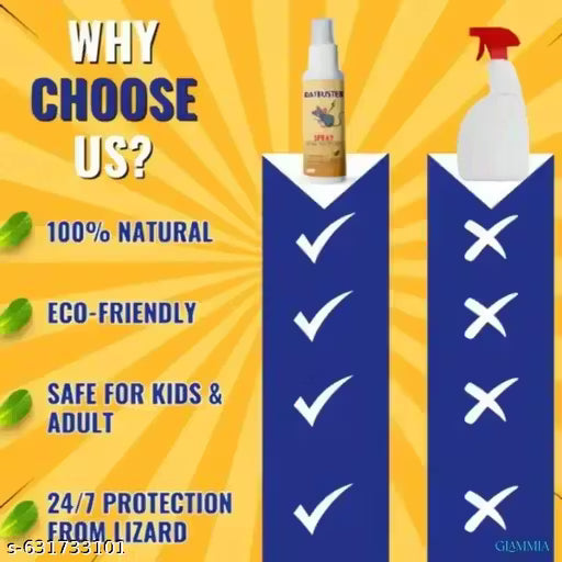 Rat Repellent Spray – Natural Effective Odor-Based Protection (50ml) (Buy 1 Get 2 Free)